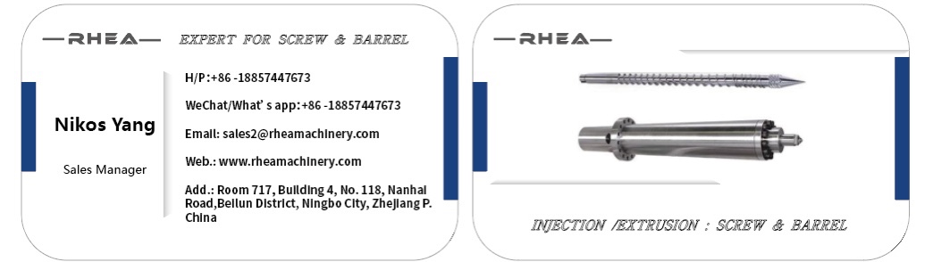 NikosYangn's tweet image. Hi My dear friedns.
This is Nikos. I am  a professional screw barrel manufacturer in China, capale of making screw barrels for all kinds of plastic machinery like Injection molding, Extrusions, Blow molding machine and Rubber machine, Grandulator and so on.
#screwbarrel
#injectio