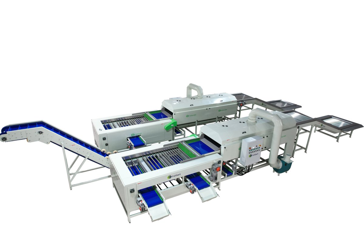 FruitprocessI's tweet image. 📷📷📷Iran potato grader loaded
Large output, accurate sorting, labor saving.
Get price service@fruitprocess.com
Learn more:fruitprocess.com/.../potato-cle…...
#fstsort #sortingpotato #gradingmachine #sortertechnology #potatocleaner #potatoes #engineering #packingfactory #potatograder
