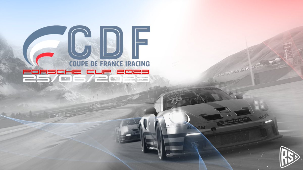 Coupe de France - PorscheCup IRacing 

JOUR J 🔥🔥

RDV un peu avant 14h sur :  twitch.tv/racestarttv

Les pilotes sont prêts à en découdre ! Du beau spectacle en perspective 😉

 #coupedefrance #porsche