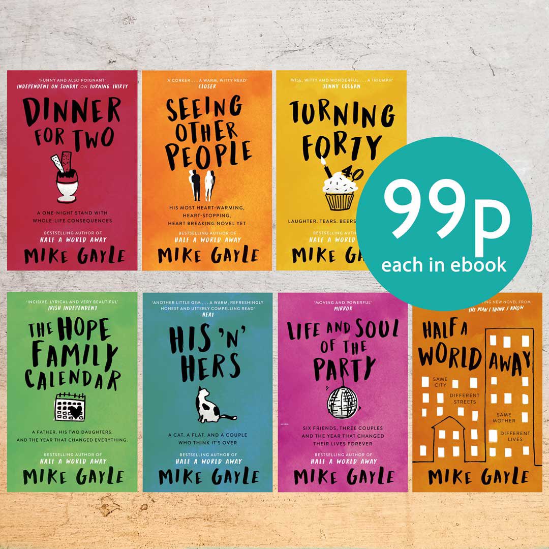 The summer reading bargain of the century! For one day only seven Mike Gayle titles are just 99p each on kindle! Grab them while you can! linktr.ee/mikegayle #mikegayle #kindle #kindleunlimited #kindledailydeal #summerreading #bookstagram #kindledeals #25yearsofmikegayle