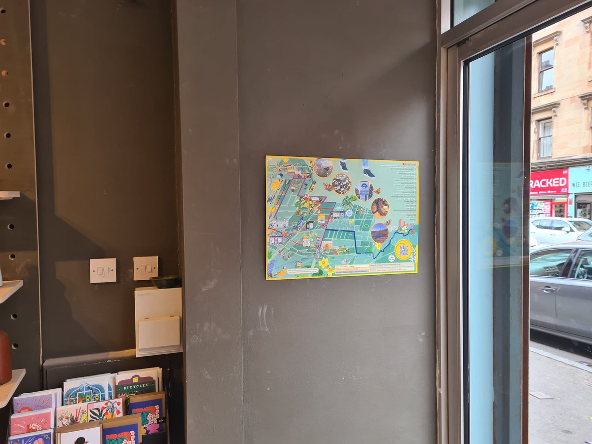 CommuniGALLANT's tweet image. 🗺️If you haven't picked up a copy of our map yet, head over to @wildgorse #Bawn #BAM @apparelxchange_ @Govanhill_mag @Hidden_Gardens or @BikeforGoodGla 

They've been kind enough to let us share our message with their wonderful communities! 🙌