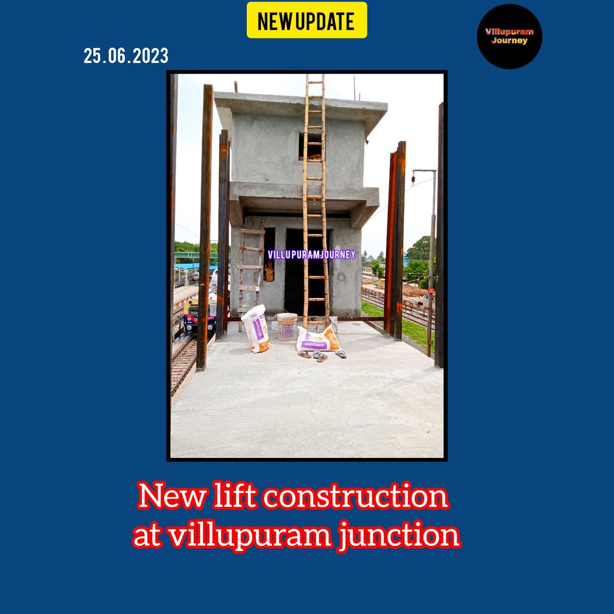 New lift construction
 at villupuram junction..
.
.
.
#villupuram #junction #lift #newupdate #supportpage #likeforlikes