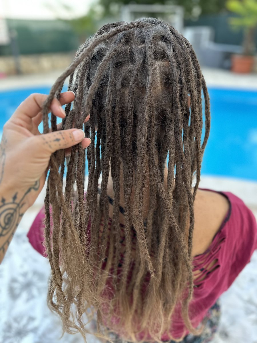 Dreadlocks making in Croatia 🇭🇷 DM for bookings while I’m here 🫶