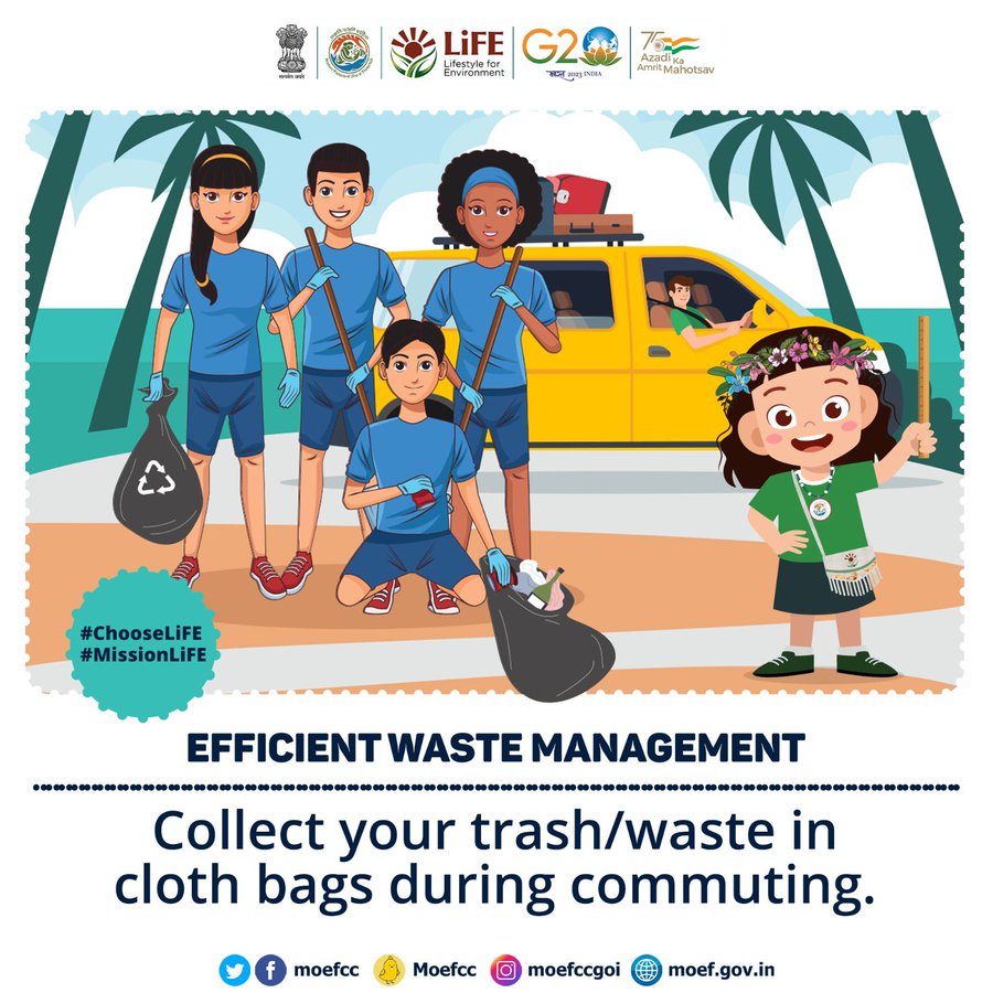Let's protect our Environment with Efficient Waste Management. 
@wc_railway @BhopalDivision @drmjabalpur
