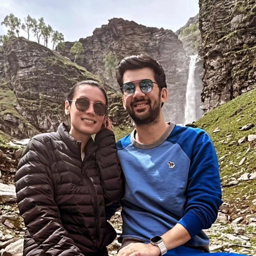 Here’s a glimpse of #KaranDeol and #DrishaAcharya’s honeymoon in the hills! 💕