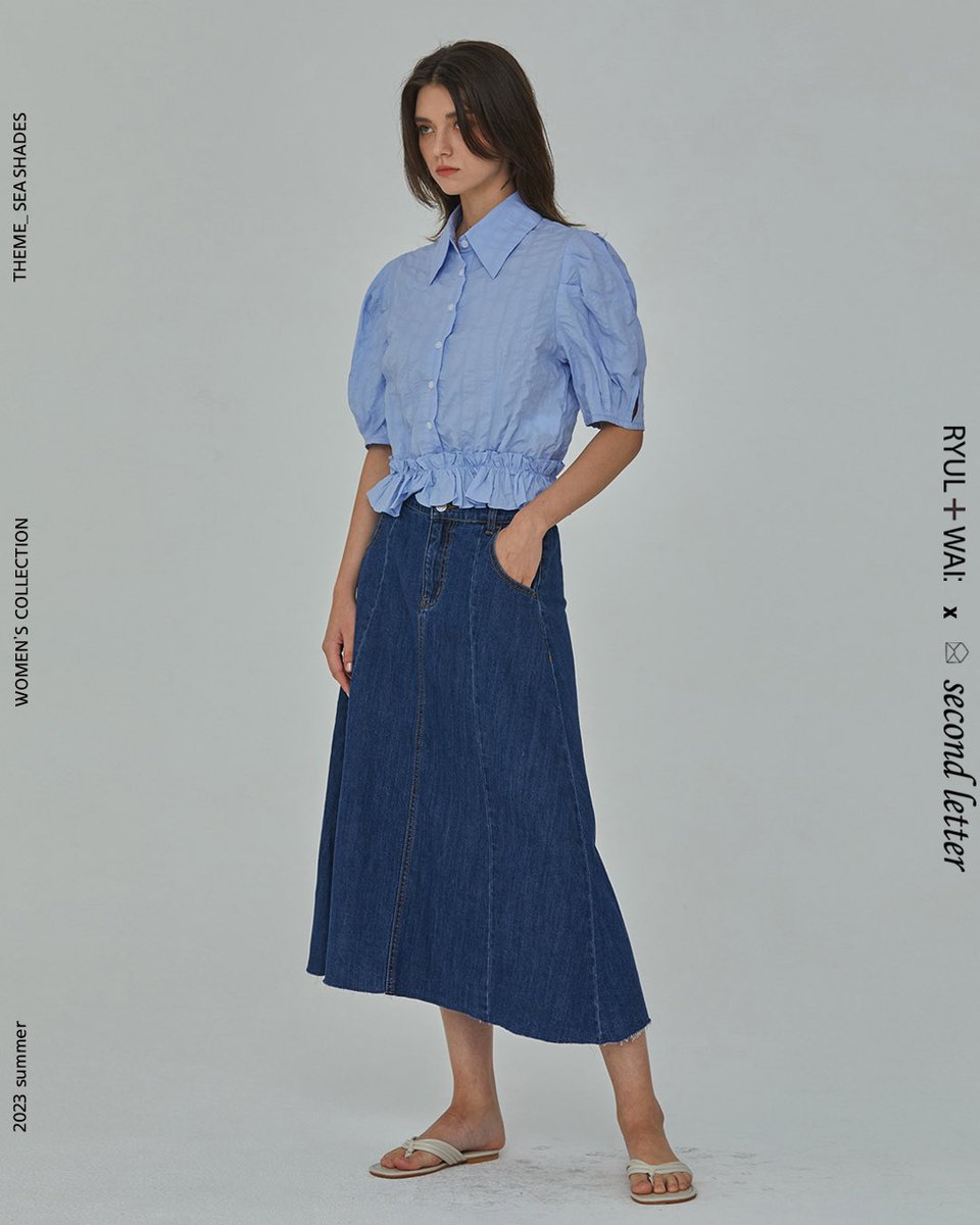 ryulwai's tweet photo. .
RYUL+WAI: x second letter
23SUMMER DENIM COLLECTION
_ DENIM EDGE CUT BANDING FLARE SKIRT INDIGO
.
률앤와이 x 세컨드 레터
23 SUMMER 데님 컬렉션
_ 데님 엣지 컷 밴딩 플레어 스커트 인디고
insta
@ryulandwai
.
#ryulandwai #ryulwai #률앤와이 #세컨드레터 #secondletter #23ss #summer https://t.co/Wy1EiGeNzO