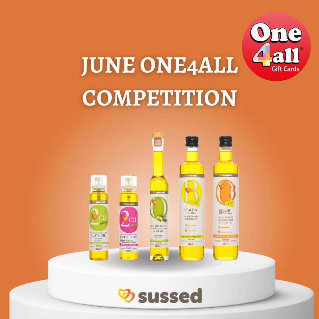 REMINDER!!! Our June Ambassador's @one4allireland €100 Gift Voucher competition is live!
See our post or head to instagram.com/vivs_home_cook… for details!
Ends Thursday!
#competition #giveaway #enternow #win #sussed #getsussed #livehappy #livehealthy