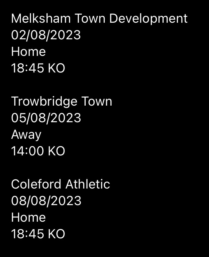 FromeReserves's tweet photo. Our pre season friendlies for July and August 🔴🔵 https://t.co/5DLYlyfTwE