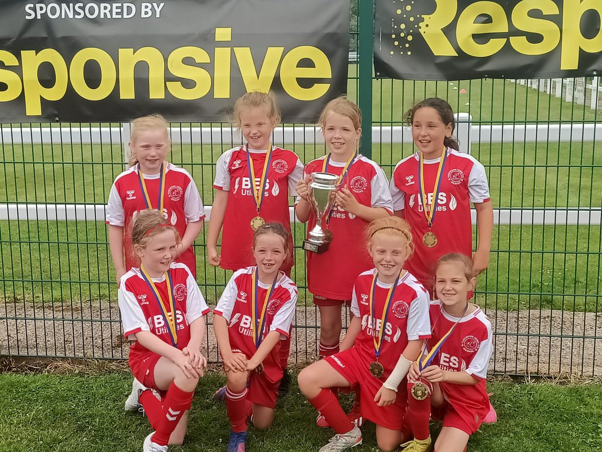 𝗧𝗢𝗨𝗥𝗡𝗔𝗠𝗘𝗡𝗧 𝗖𝗛𝗔𝗠𝗣𝗜𝗢𝗡𝗦 🏆 - Congratulations to our U8 Girls Storm who won the @whitehavenafc Tournament yesterday! 🔴 - 6️⃣ games 1️⃣8️⃣ goals and 0️⃣ goals conceded as they came away champions! 🤩 - Well done to the players, coaches and parents!