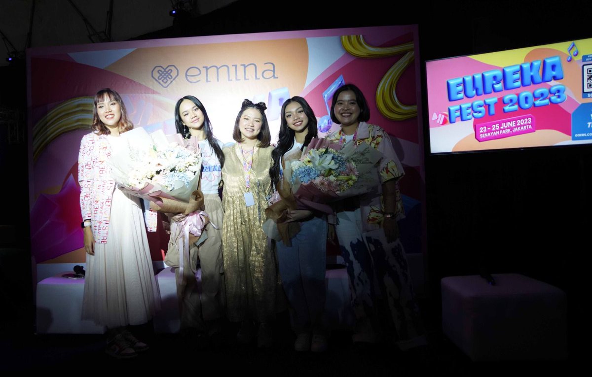 sceneryyu's tweet photo. Seru banget datang ke acara #EurekaFest2023, ternyata ada Tasya Farasya jadi belajar banyak soal beauty, kece parah acara Emina Auteentic https://t.co/oIlXvX3KOl