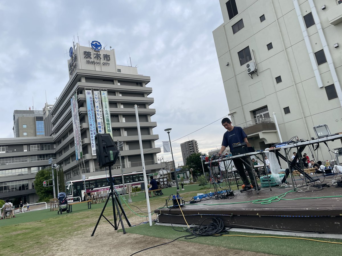 kmcolon_'s tweet photo. 【Early summer Ambient 〜Fire & Music〜 (Electric Music Ibaraki)】
I.T.A (Electric Music Ibaraki)
@masaruueno
#EarlysummerAmbient
#EarlysummerAmbientFireandMusic
#ElectricMusicIbaraki
#IBALAB広場
#イバラボ広場
#IBALAB
#イバラボ
#ITA https://t.co/aYctT8ZviD
