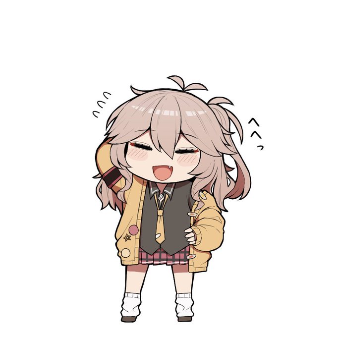 あーしちゃんいつもありがとう デフォルメも練習させて