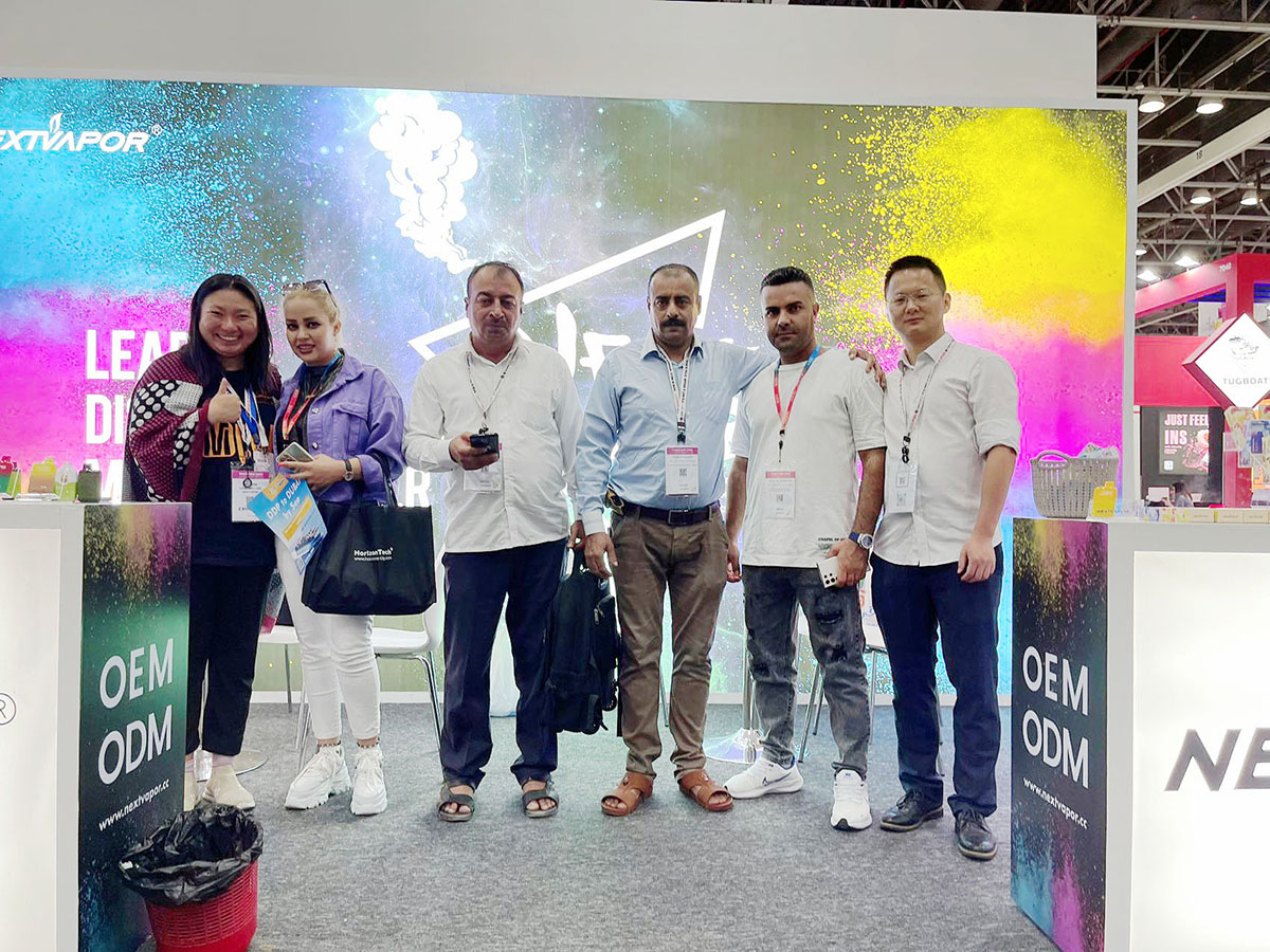 nextvaportech's tweet image. Thank you all for stopping by our booth at the World Vape Trade Show Dubai 2023! 
Stay tuned for more exciting updates!🙌💨
nextvapor.cc
.
.
.
#worldvapeshowDubai #nextvapor #vapevent #vapexpo #vapeshow #vapemanufacturer #vapewholesale #vapexhibition