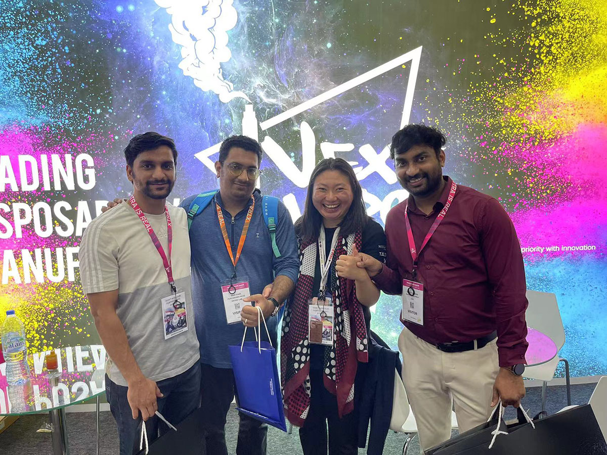 nextvaportech's tweet image. Thank you all for stopping by our booth at the World Vape Trade Show Dubai 2023! 
Stay tuned for more exciting updates!🙌💨
nextvapor.cc
.
.
.
#worldvapeshowDubai #nextvapor #vapevent #vapexpo #vapeshow #vapemanufacturer #vapewholesale #vapexhibition