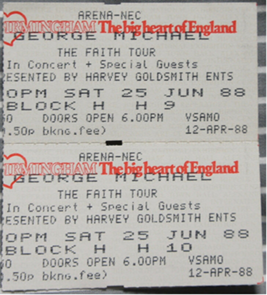 On this day in 1988 @GeorgeMichael 's Faith tour was at the NEC Birmingham

#georgemichael
#lovelies4life 💘
#charityinmemoryofgeorgemichael
#lovelieshelp
#GeorgeMichael60