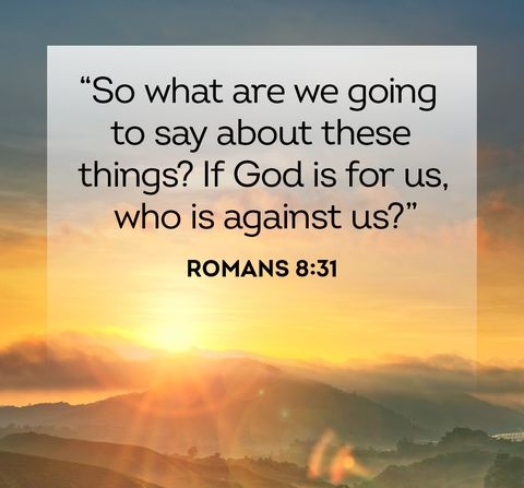 Romans 8:31

“So what are we going to say about these things? If God is for us, who is against us?”

Have a blessed Sunday.

Trends : Rice | Jesus | Fabrizio | Sugoi | Miguna | #Naivasha | #RussiaCivilWar | #WRCSafari2023 | AIDS |