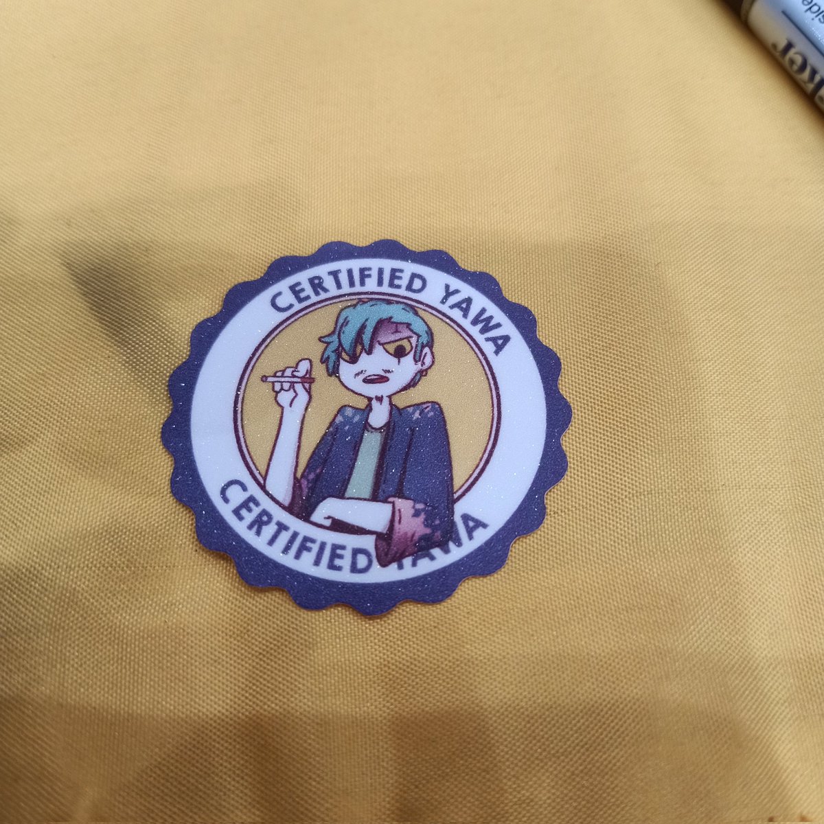 HHFlashbacks's tweet photo. I prepared 90 pcs of Certified Yawa stickers and they're now sold out. R u guys okay? Hahaha thank you!
#OF23 @otakufestph https://t.co/sypMfQpaE2