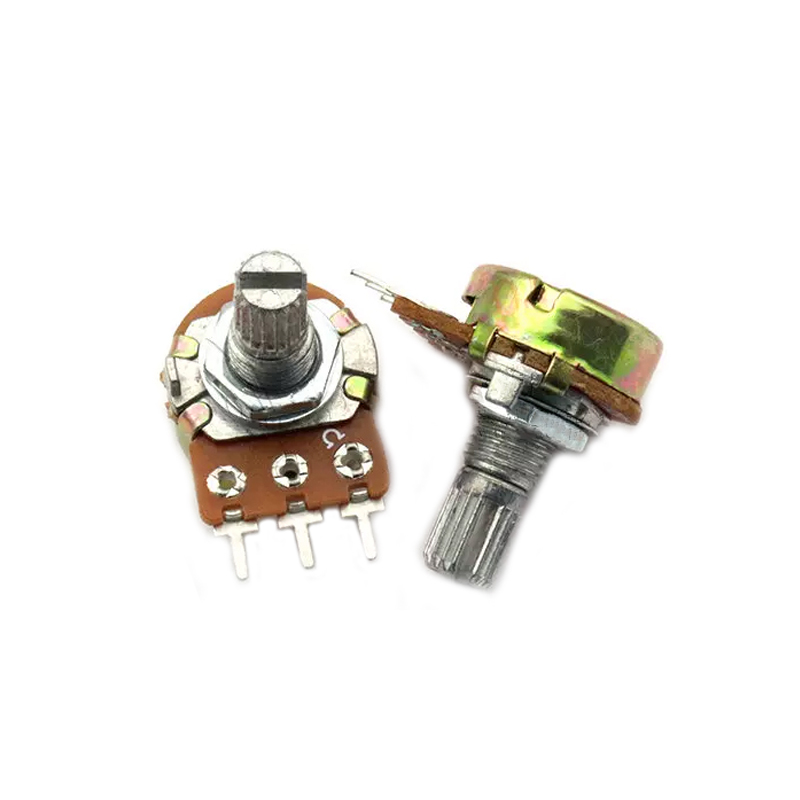 Potentiometer （Microwave ovens, table lamps, fans, audio and other rotating systems）
WH148 B500K B10K B50K B100K

#potentiometer
#integratedcircuit #ic #NXP #ST #XILINX #MICROCHIP #Developmentboard #stmicroelectronics #pcbmanufacturing #pcbdesign #pcbassembly #pcbmanufacturer