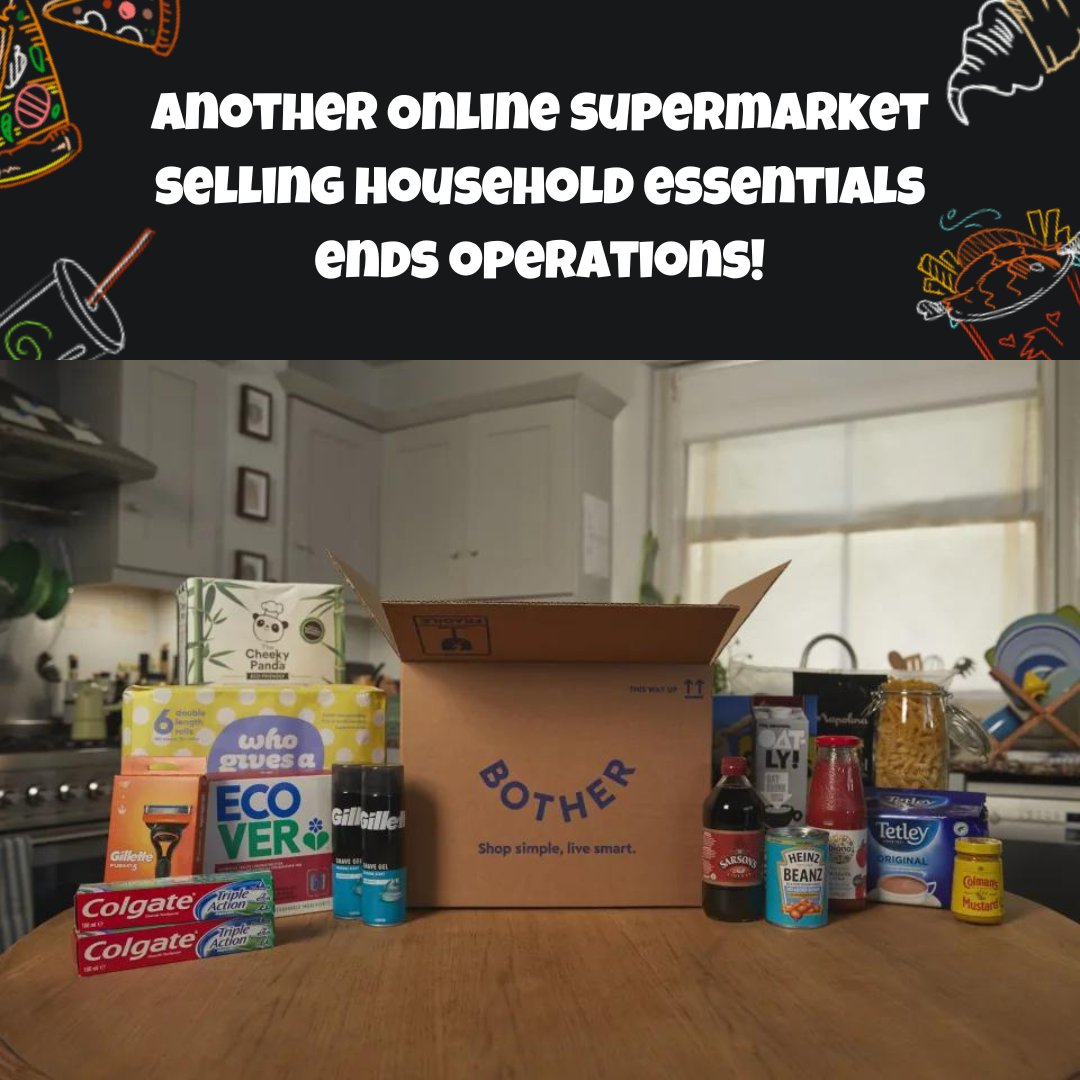 Another online supermarket selling household essentials ends operations!

#fridaytakeaway #foodtech #fooddelivery #grocerydelivery #fooddeliveryservice #deliverytech