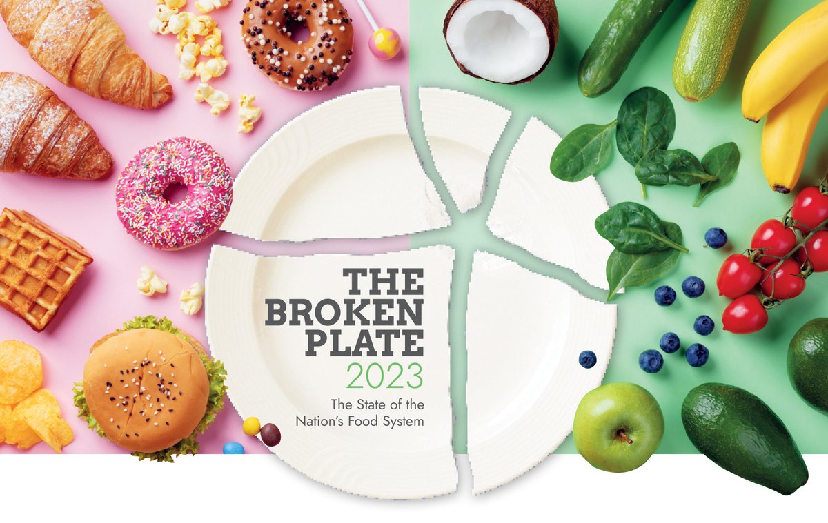 ICYMI: 📢 Webinar invitation 📢 Join us for the launch of our annual flagship annual #BrokenPlate report! We'll be exploring the state of the nation's food system with guest speaker @MichaelMarmot on Wed, June 28 at 11am. You can register here ➡️ bit.ly/447J9je