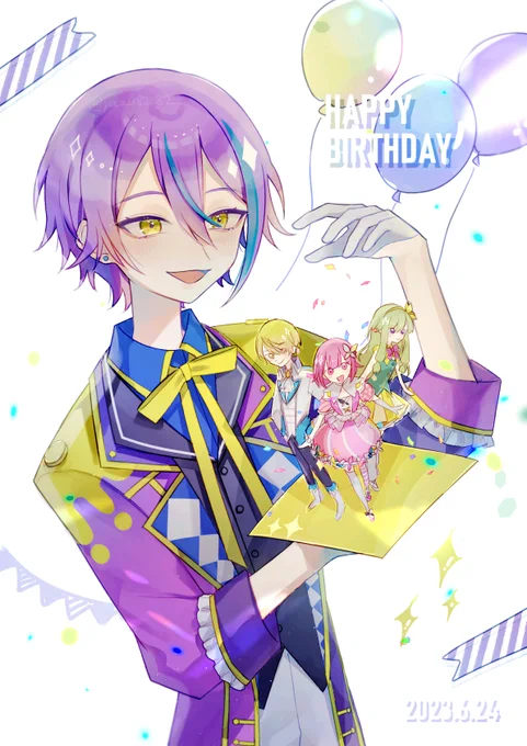 遅くなりましたが、お誕生日おめでとう! #神代類誕生祭2023 #prsk_FA