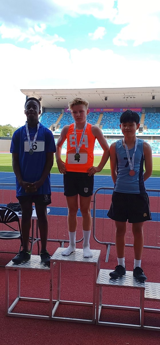 BWS_SPORT's tweet photo. Athletics: Well done to Mikeal O in Y7 on his silver medal in the 200m at the ISA Nationals at Alexander Stadium, Birmingham👏🥈 https://t.co/m5nIMyvCMX