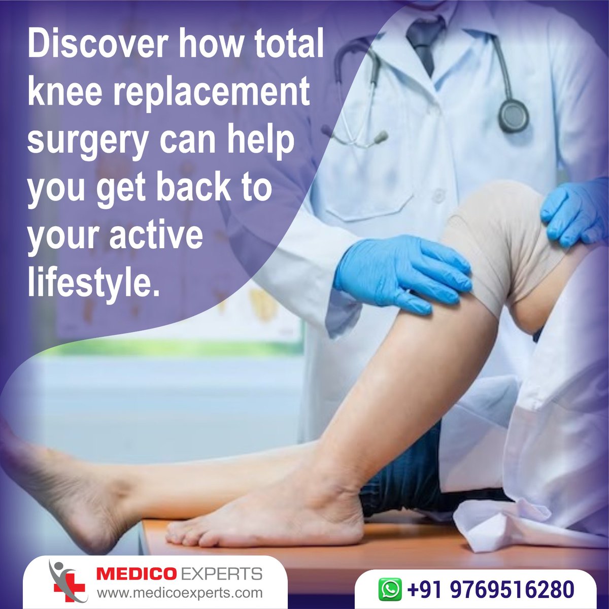 Get Pain free life with advanced knee replacement surgery in India 
Know More : medicoexperts.com/total-knee-rep…
#KneePain #Ortho #BestTreatment #Oerhopaedics #MedicoExperts