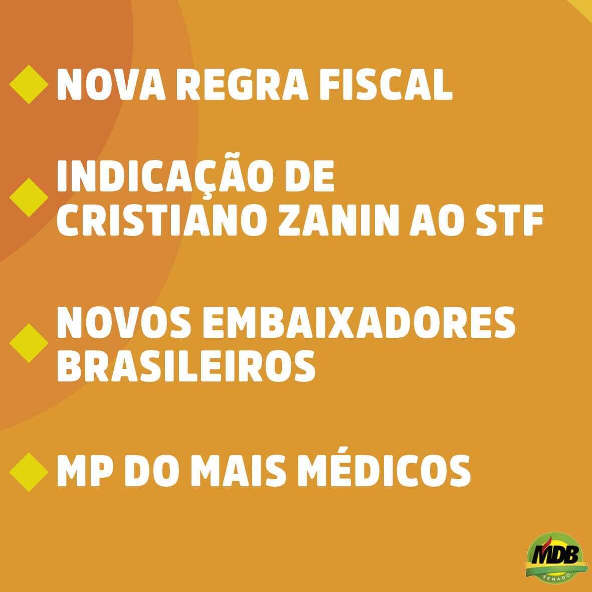 mdbnosenado's tweet photo. ▶ A semana que se encerrou foi bastante movimentada no Senado Federal. Confira alguns temas aprovados pelo Plenário.
#mdb #mdbnosenado #eusoumdb https://t.co/8TcPSIpTzm