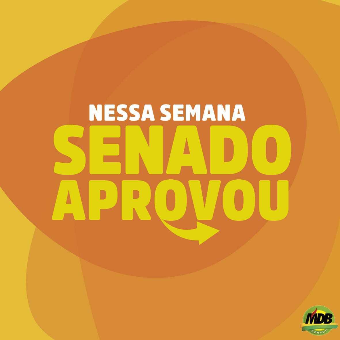 mdbnosenado's tweet photo. ▶ A semana que se encerrou foi bastante movimentada no Senado Federal. Confira alguns temas aprovados pelo Plenário.
#mdb #mdbnosenado #eusoumdb https://t.co/8TcPSIpTzm