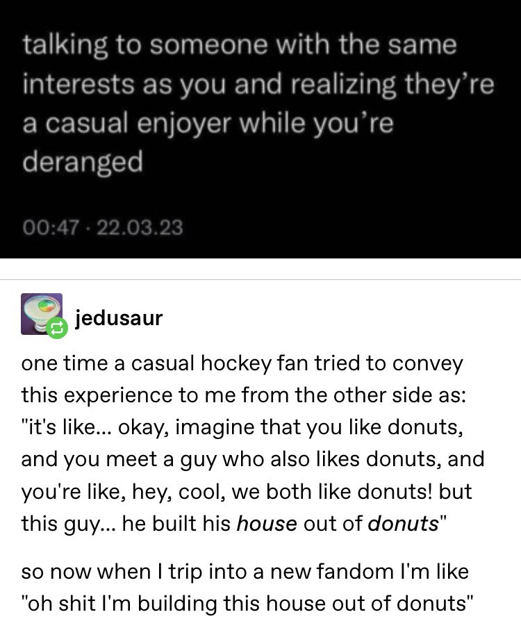 Building a Joker Out house out of doughnuts