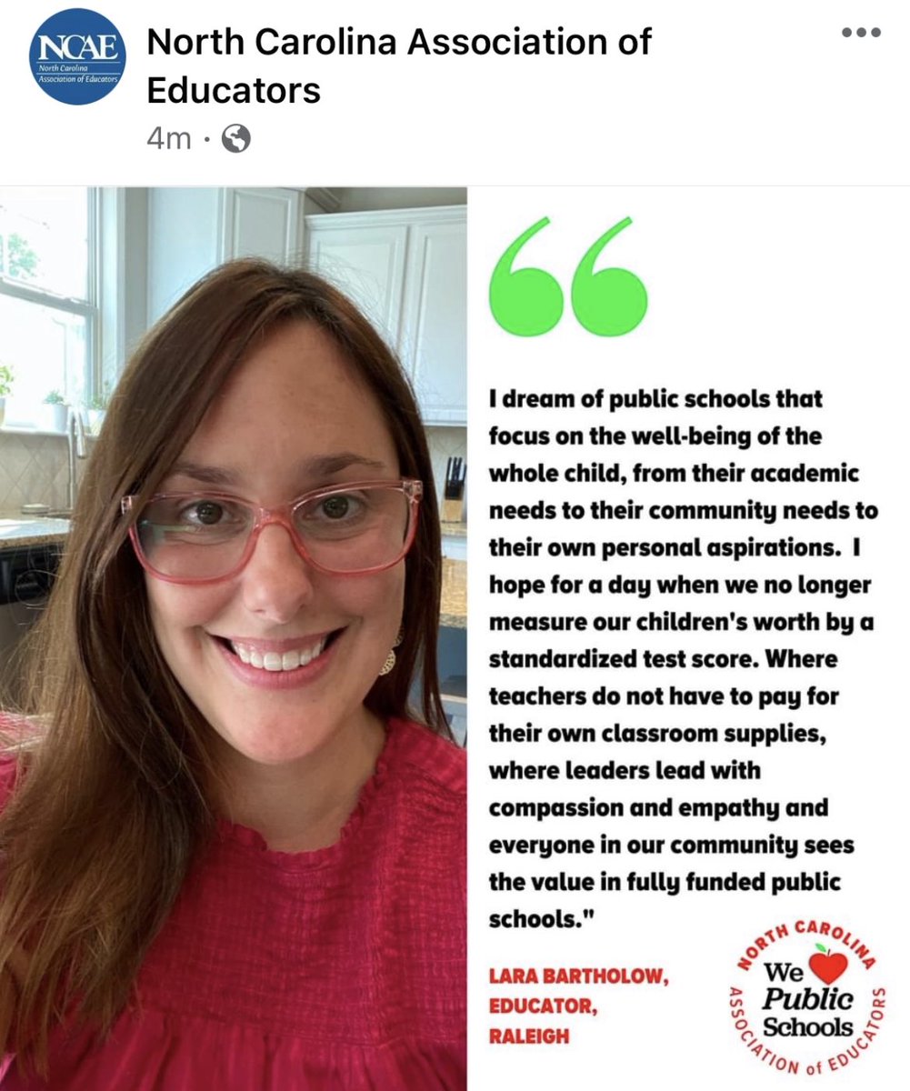 MrsBartholow's tweet photo. Came across this old tweet. @wake_ncae https://t.co/SZ6eqKusYR