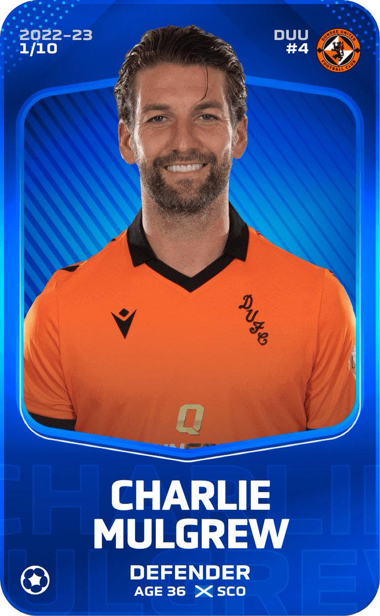 🎁Sorare Giveaway‼️
Win 1/10 SR Charlie Mulgrew.

To enter:
1. Follow @campbell_sorare 
2. Like and comment your username
3. Retweet this post

New to Sorare? Join for free here to enter: sorare.com/r/campbell-sor…

Winner drawn randomly on July 1st. 
Good luck🎉
#sorare