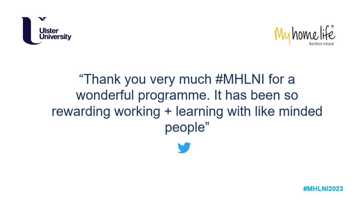 myhomelifeni's tweet image. Celebrating the Impact of the @myhomelifeni Leadership and Support Programme for Cohort 13 Managers. #MHLNI2023 #Squad13 #beingappreciative 
Congratulations on completing MHLNI 22/23 programme #QI #Focusingonrelationships