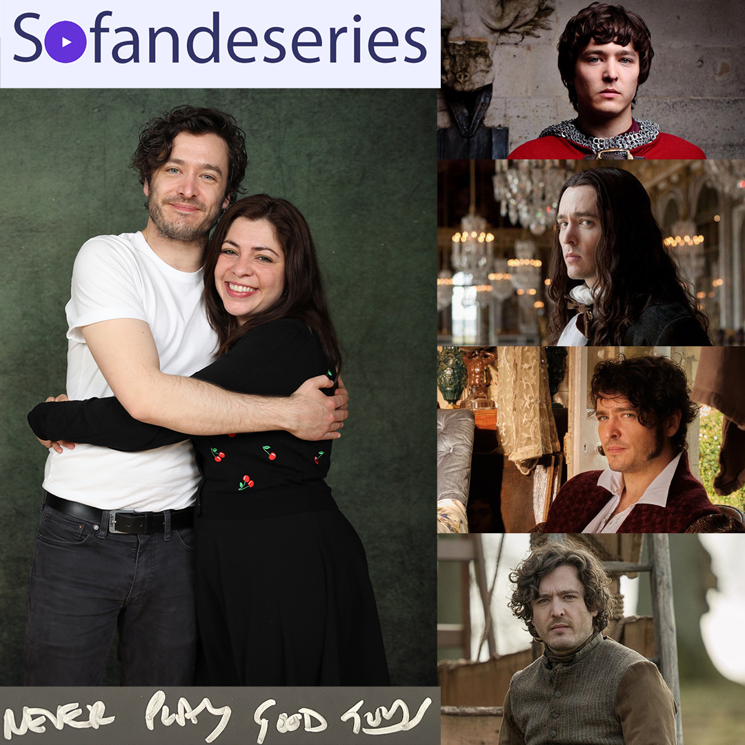 Sofande #AlexanderVlahos #TheLandCon5 @vlavla  will never play a good guy and that's perfect, look at his characters.  #Merlin #Mordred #Versailles #PhilippeDOrleans #Sanditon  #CharlesLockhart #Outlander #AllanChristie looking forward to his next role! #sofandeseries #bestactor