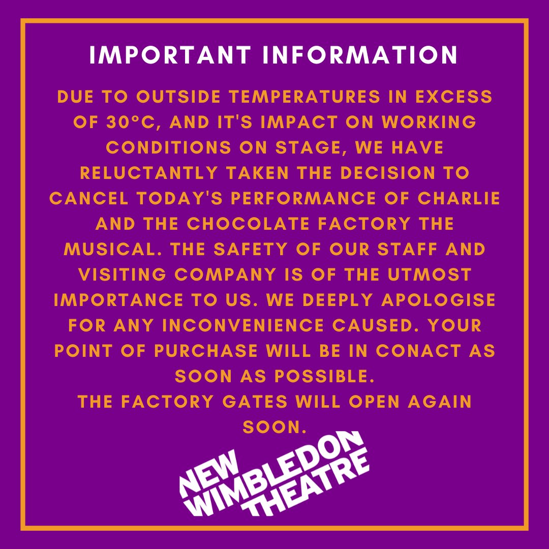 New Wimbledon Theatre tweet media