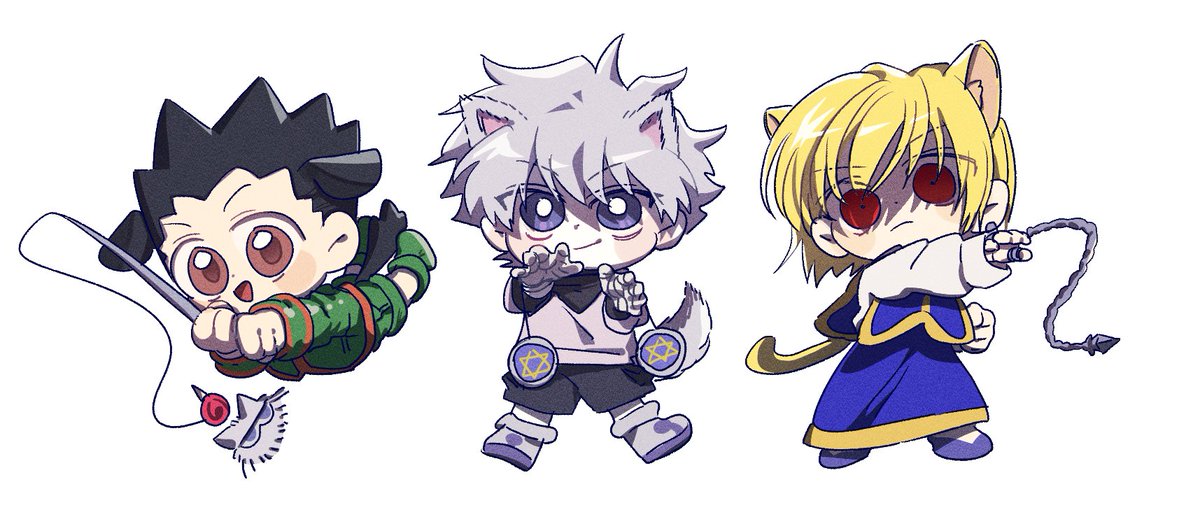 헌헌 
곤 키르아 크라피카 스디
#hxh