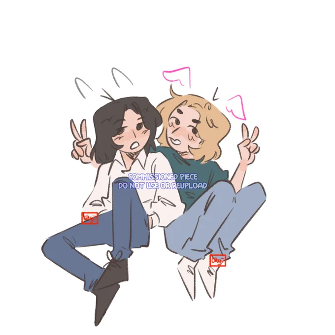 very fun loona comms i did