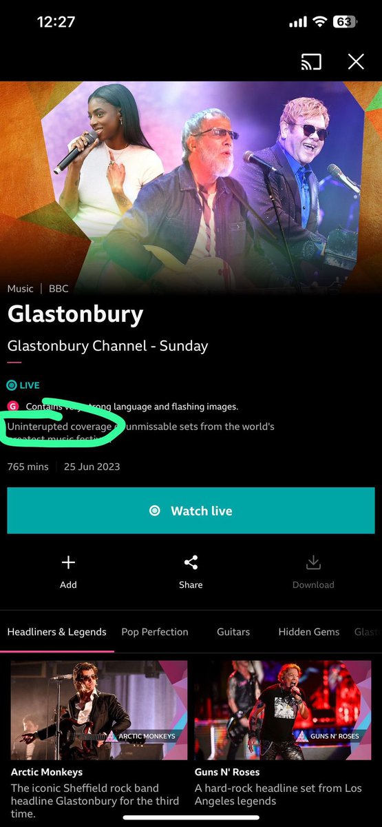 beverleycasley's tweet image. #glastonbury2023  The audacity!!! Where’s the live uninterrupted coverage @bbcglasto @BBC #Glastonbury