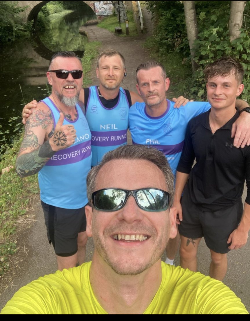 Recovery Runners Community (@recoveryrunner7) on Twitter photo Great turnout again this morning. Jamie, Martin and Rikki took the 5k group and Dean took a 10k. Very Hot out and welcome to Josh for his first RR on his 14th Birthday. X
<a href="/EbanieBridges/">Blonde Bomber π₯ππΌββοΈ</a> <a href="/NoelDavidWhelan/">Noel David Whelan</a> <a href="/alison_4life/">Alison Lowe OBE</a> <a href="/Dominicmatteo21/">Dominic Matteo</a> <a href="/JackBateson94/">Jack Bateson</a> <a href="/BretC22/">Bret Crossley</a> <a href="/CANections/">Canal Connections CIC</a> Great turnout again this morning. Jamie, Martin and Rikki took the 5k group and Dean took a 10k. Very Hot out and welcome to Josh for his first RR on his 14th Birthday. X
<a href="/EbanieBridges/">Blonde Bomber π₯ππΌββοΈ</a> <a href="/NoelDavidWhelan/">Noel David Whelan</a> <a href="/alison_4life/">Alison Lowe OBE</a> <a href="/Dominicmatteo21/">Dominic Matteo</a> <a href="/JackBateson94/">Jack Bateson</a> <a href="/BretC22/">Bret Crossley</a> <a href="/CANections/">Canal Connections CIC</a>