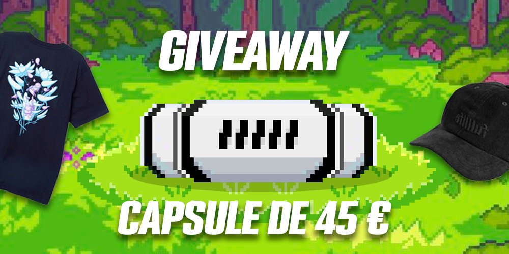 Remporte une capsule d'une valeur de 45€ sur le site !  full.life 

Pour Participer : 🔄RT ce Tweet + 📷Fav ce Tweet Follow

<a href="/Fulllife_fr/">Fulllife</a> et <a href="/SlyAlvyne/">Adyce 🌙</a>
(T.A.S le 02/06/23 a 19h) ______________________________  

Bonne chance à tous et à toutes !
