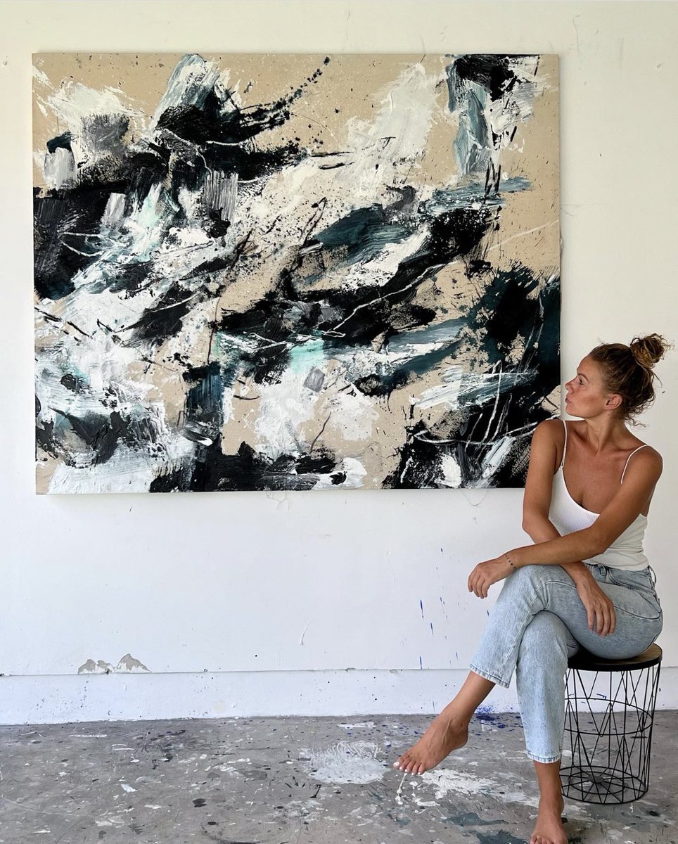 ewa_matyja_'s tweet image. “Until now”
150 x 180 cm
Mixed media on canvas 
_
_

#studioprocess #artstudio #artistsandtheirdogs #artiststudios #artiststudiospace #newcollection #newpaintings #newartworks #abstractartist #artreels #ewamatyja