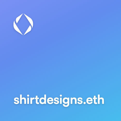 HodlingDomains's tweet photo. 🔥 Get your creative juices flowing with ShirtDesigns.eth! 🎨

DM if interested.

Also available on @opensea and @ensvision 🔥

🔗https://t.co/D5LVf6Jbky

#ENS #ensdomains #ensvision #ENSMaxisNFT #web3 #web3community #web3domain #ETH #crypto #ENSMaxis #ENS #ethereum #ethdomains https://t.co/5FvtB9mtdw