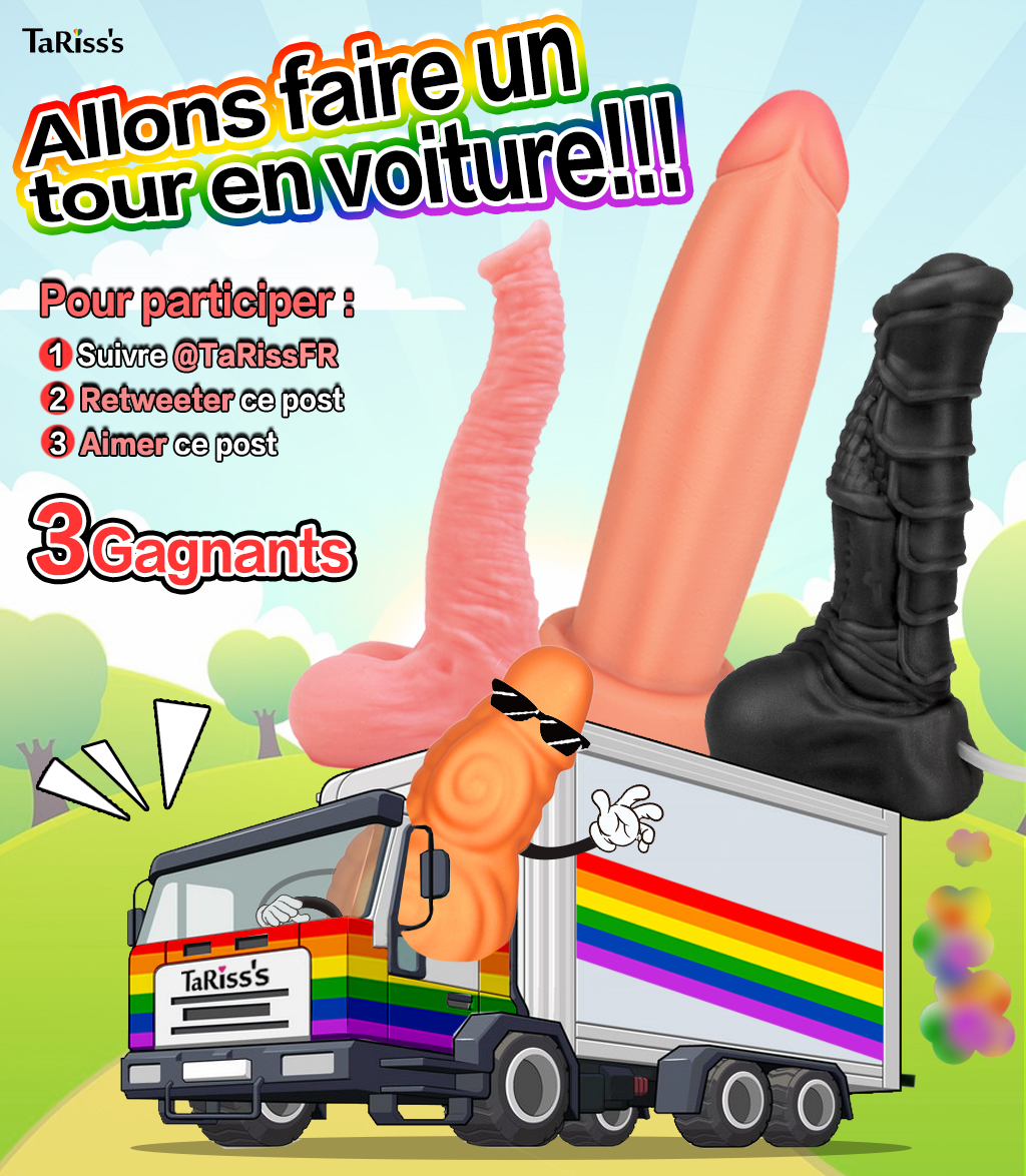 🥳TaRiss’s - ⚡️ 3 Gagnants ⚡️

🩷Pour participer :
1⃣Suivre <a href="/TaRissFR/">TaRiss'sFR Stores🇫🇷</a>
2⃣Retweeter ce post
3⃣Aimer ce post

😍Le lien vers notre boutique Amazon :
🇫🇷amzn.to/2QIeusQ

⏰Du 25 juin au 30 juin

#PrideMonth #LGBTQ #giveaway #concours #cadeau #gratuit #fisting #anal #LoveIsLove