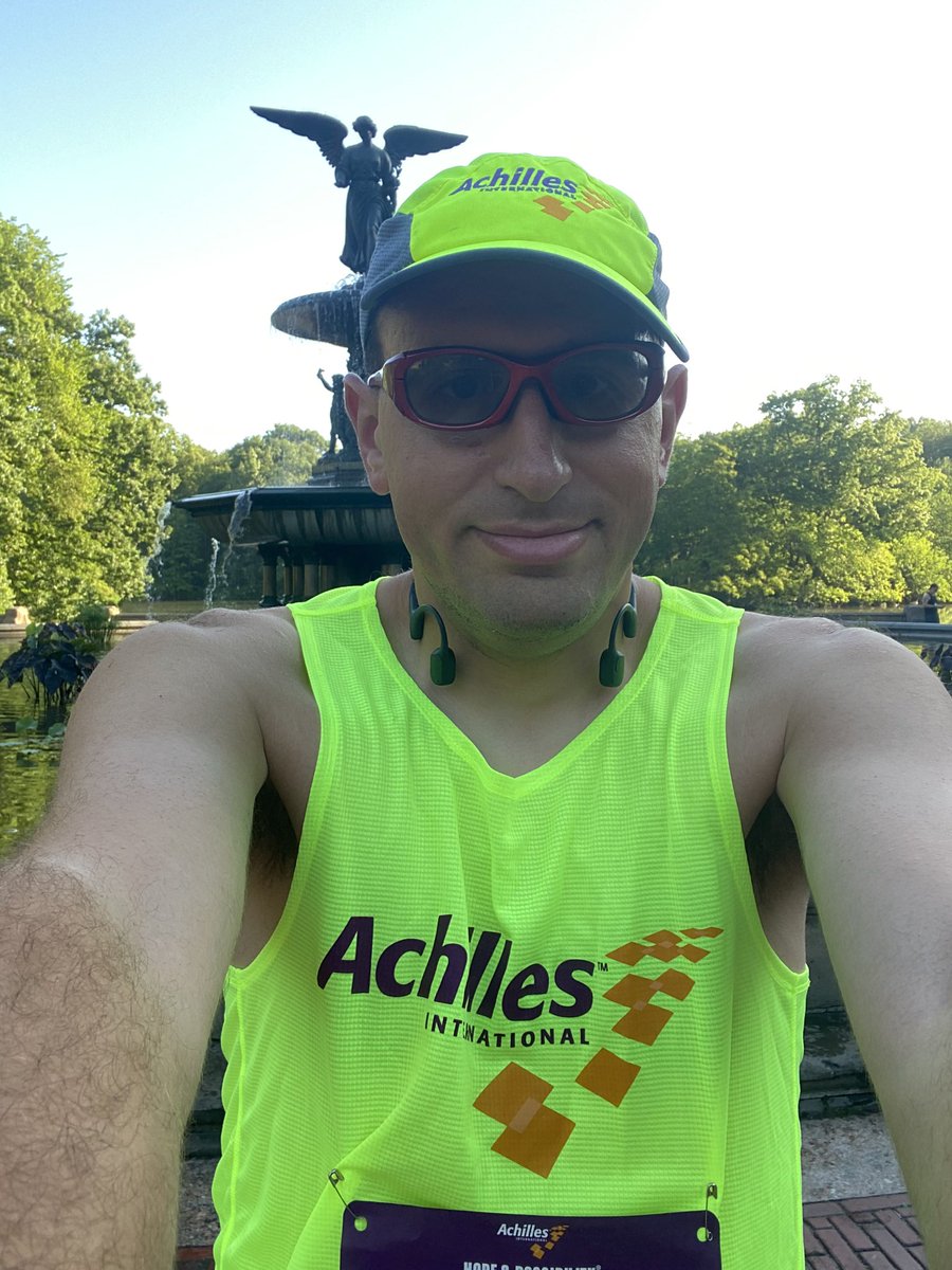 Another week another race. For the 2nd year in a row, I'm running the @achilles_international Hope &amp; Possibility 4M race in Central Park! #goachilles