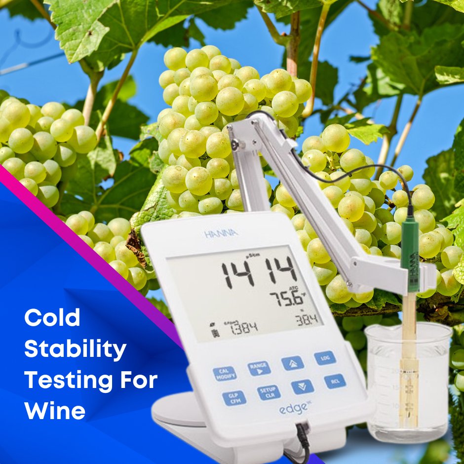 HannaUKWinery's tweet image. 🍷Is your winery ready for cold stability testing? It's important that you have the tools you need. Our Wine pH Meter Kit paired w/our EC probe is a simple &amp;amp; accurate solution 👉 hubs.la/Q01VjpM40

#hannainstruments #wineanalysis #labequipment #winery #wine