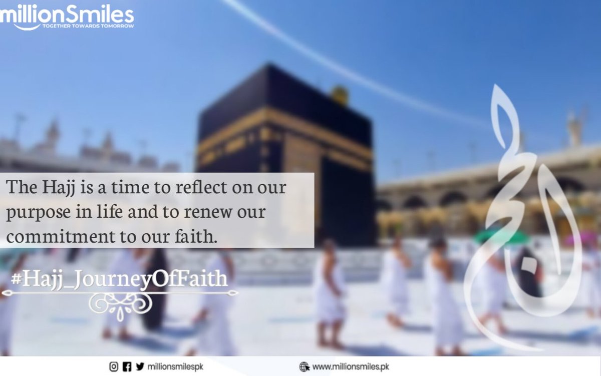 TaneemRizvi's tweet photo. Hajj remove all ur past sins and open a new book for u #Hajj_JourneyOfFaith https://t.co/mCiPsOiG9Y