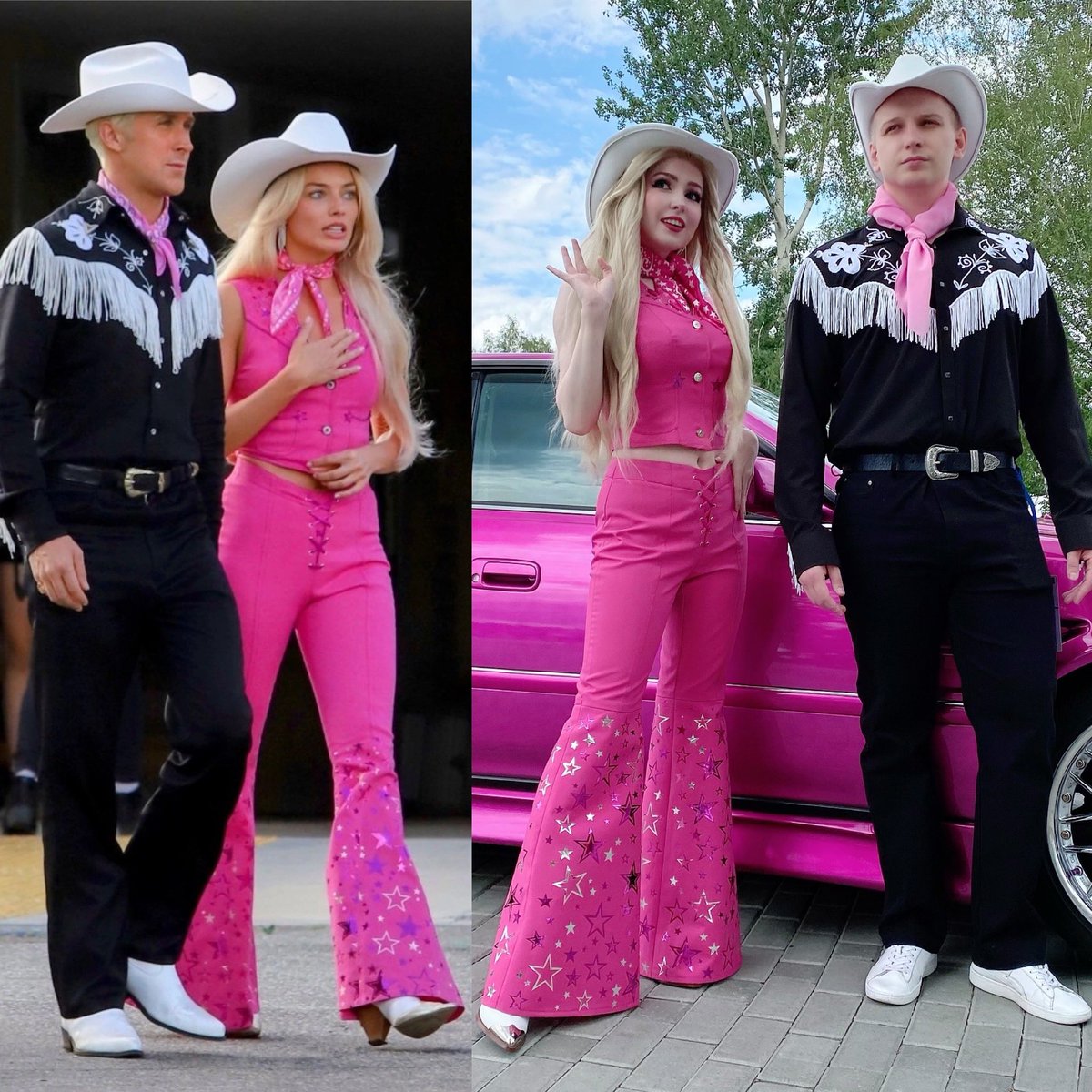 She’s everything. He’s just Ken 💕 
<a href="/Barbie/">Barbie</a> <a href="/barbiethemovie/">Barbie Movie</a> #barbie #barbiecosplay #BarbieTheMovie
