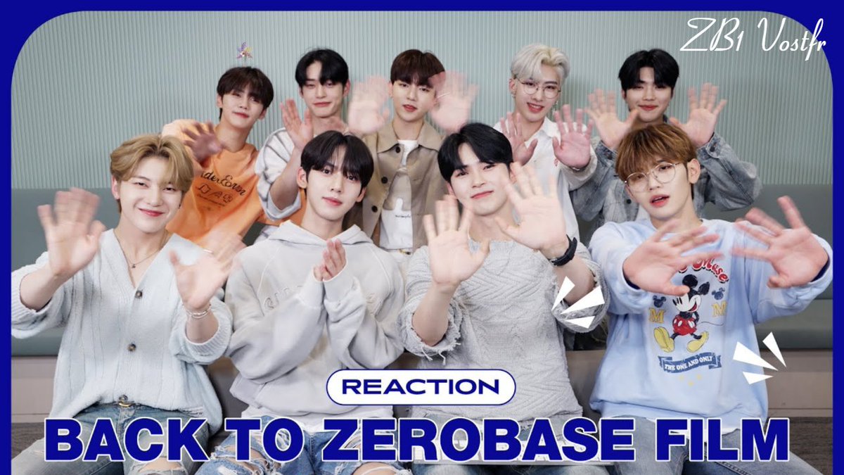 ● Réaction au film Back To Zerobase  - VOSTFR ●  

🔗youtu.be/GuEKPMsMHpk       

@ZB1_France
#Zerobaseone #BacktoZEROBASE  #ZB1 #ZEROBASEONE #제로베이스원 #제베원