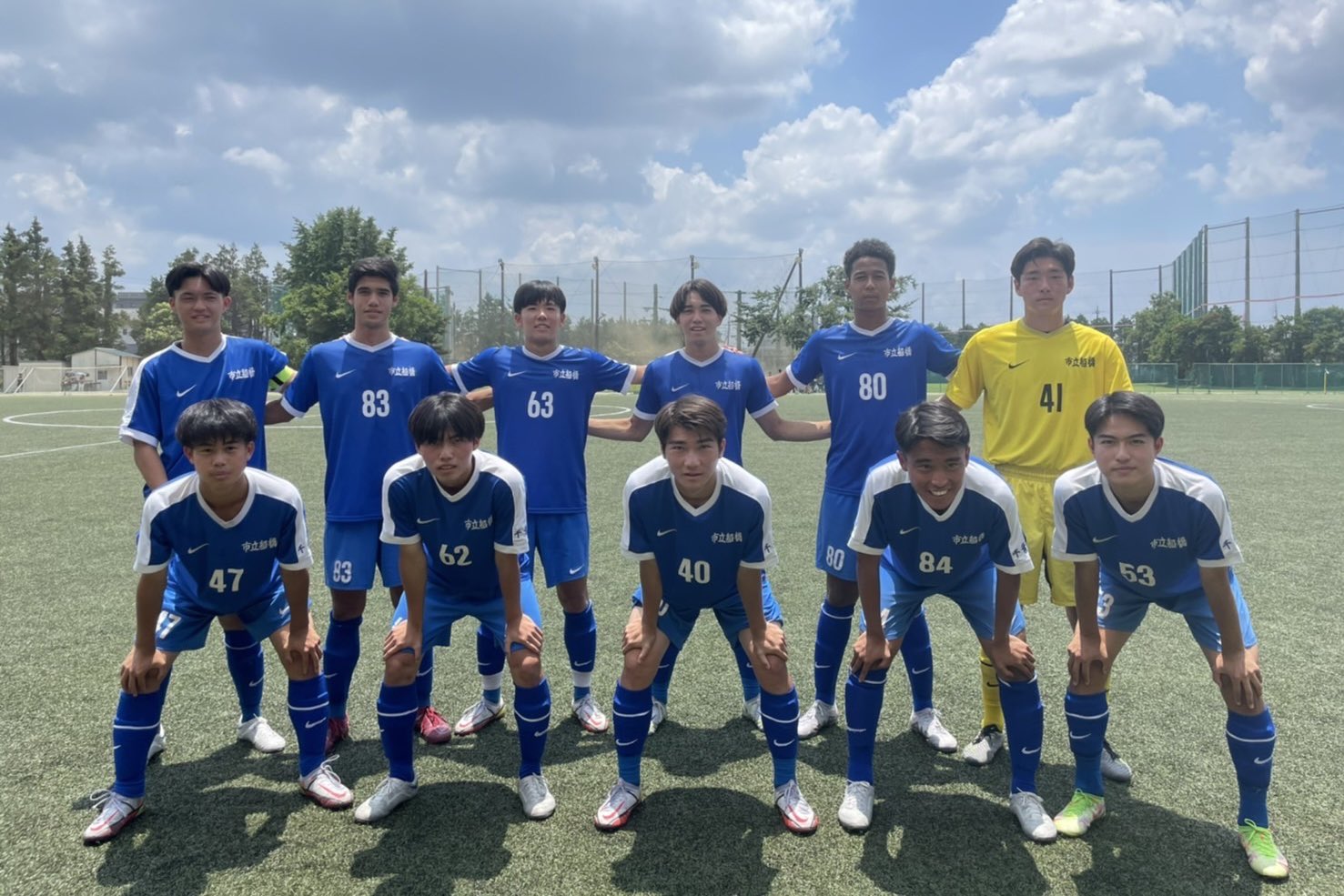 公式】市立船橋高校サッカー部 | 船橋招待 on X: 