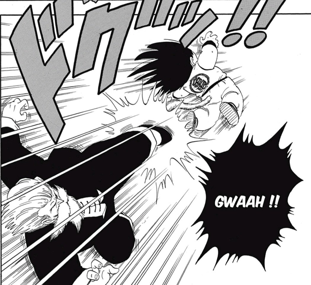 xReikoGaming's tweet image. Ch 47 - Jackie Chun donne un coup de pied à Goku
#DBpanel #DeagonBall